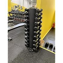 ヘックスダンベル　1kgから10K &縦型ラック Amazon | 1kg~10kgヘックスダンベル＆縦型ダンベルラック | ノー